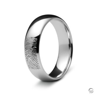 RF 01.6 Ring glanzend met fingerprint