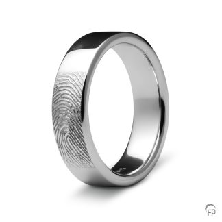 RF 02.6 Ring glanzend met fingerprint